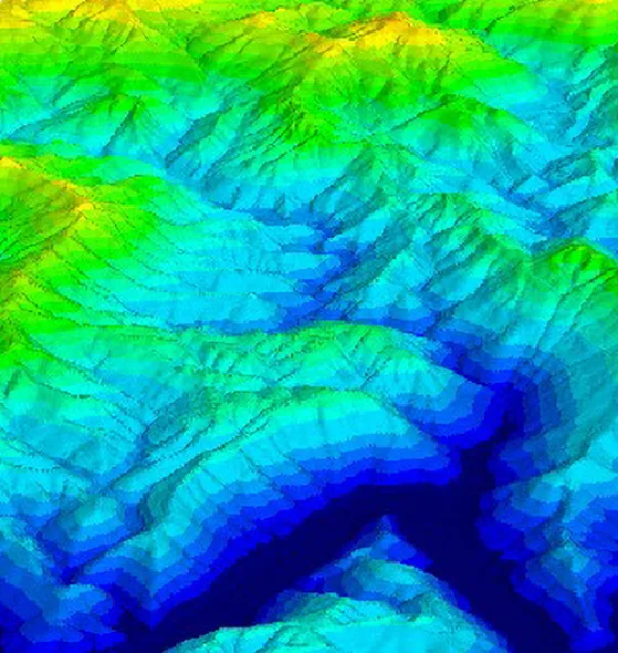 DEM(数値標高モデル)