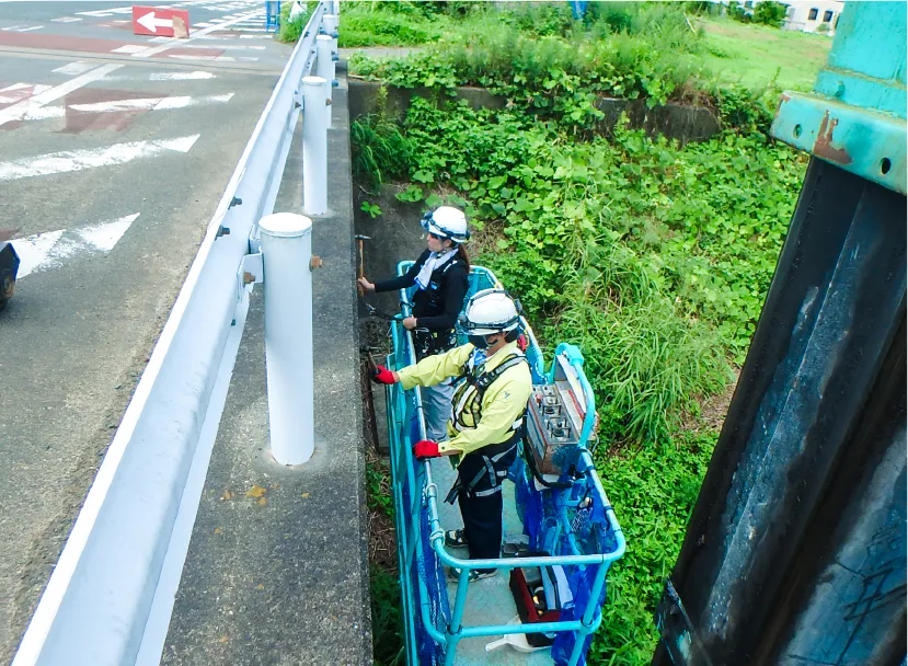 維持管理 大切な社会インフラの安全を守り続ける。